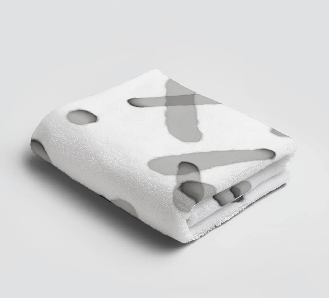 Minimal Layered Lines 2 towel by Studio B