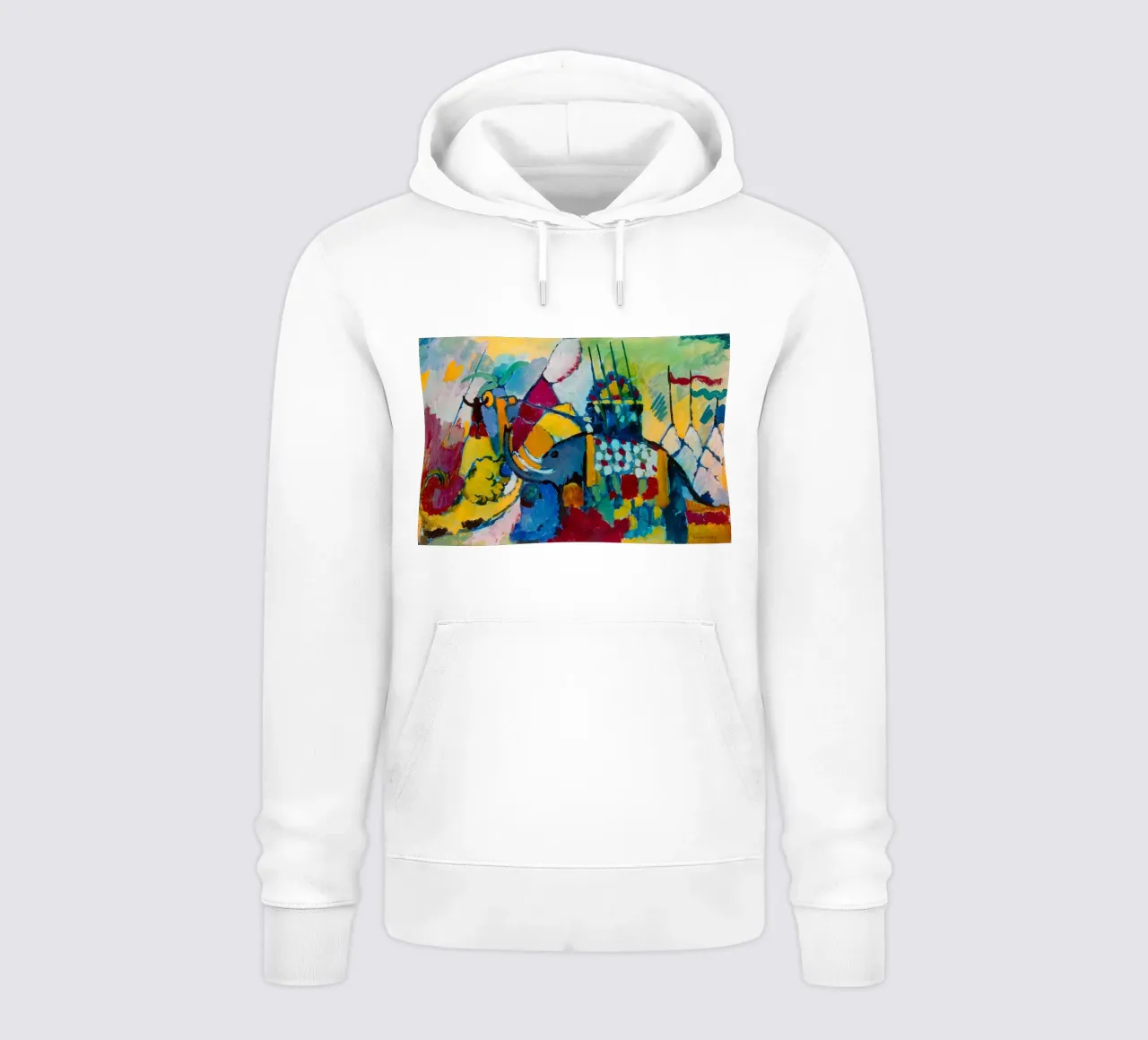 Kandinsky - L'elefante felpa con cappuccio da ARTOTHEK