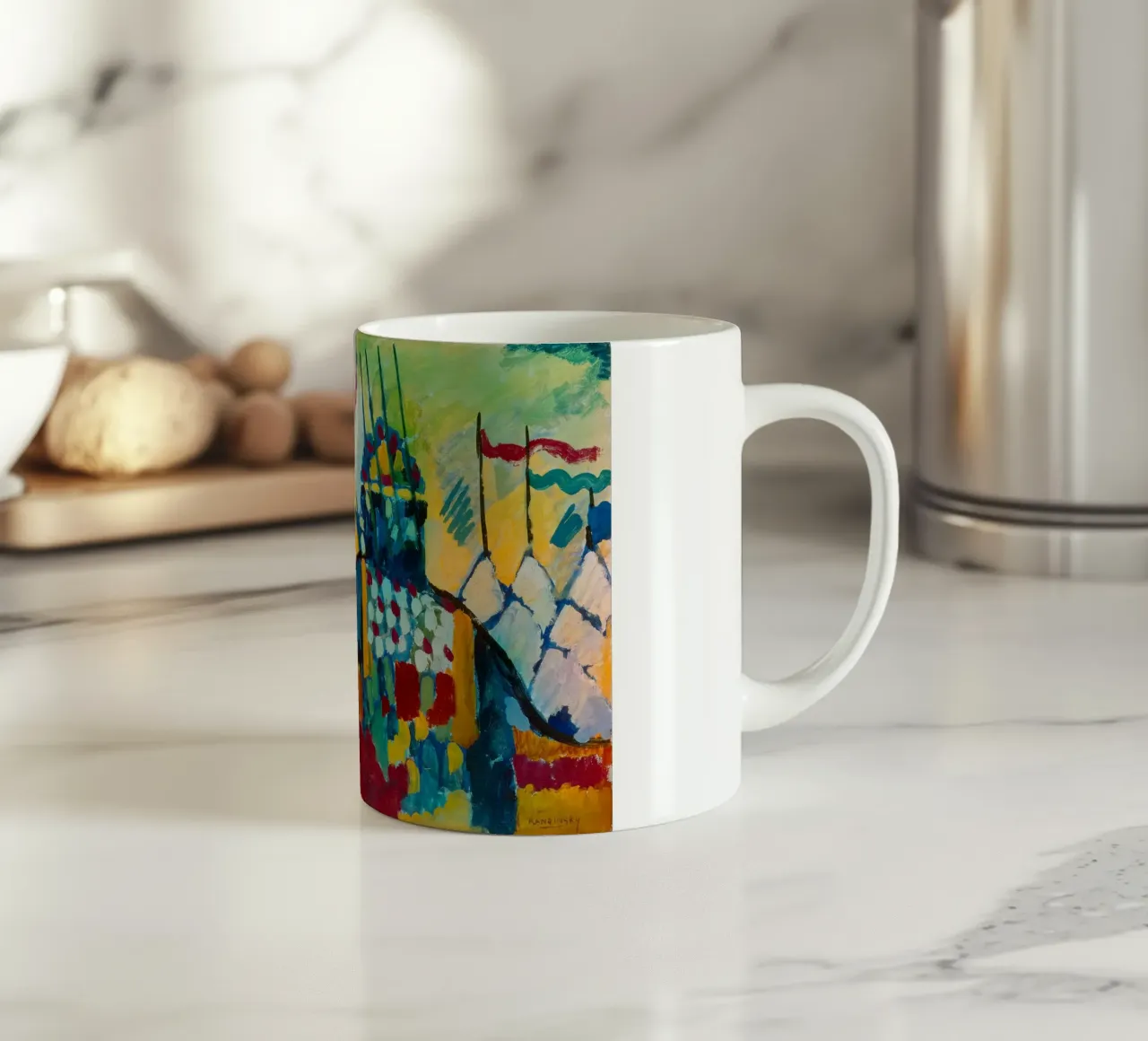Kandinsky - L'elefante tazza in ceramica da ARTOTHEK