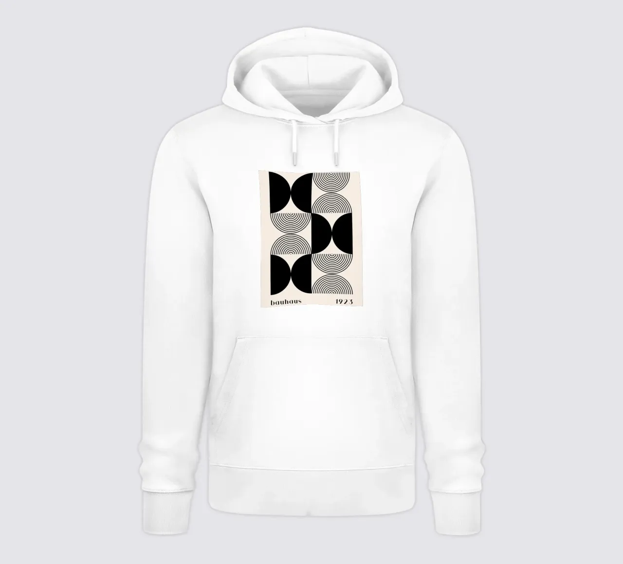 Bauhaus Geometry - Abstract Graphic Design Poster hoodie by Whole©