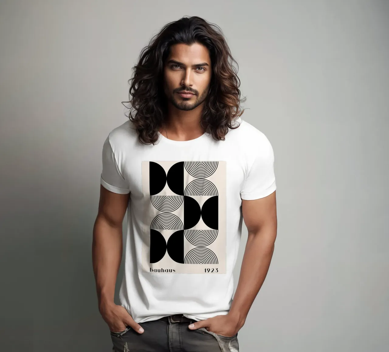 Geometria Bauhaus - Poster di design grafico astratto t-shirt da Whole©