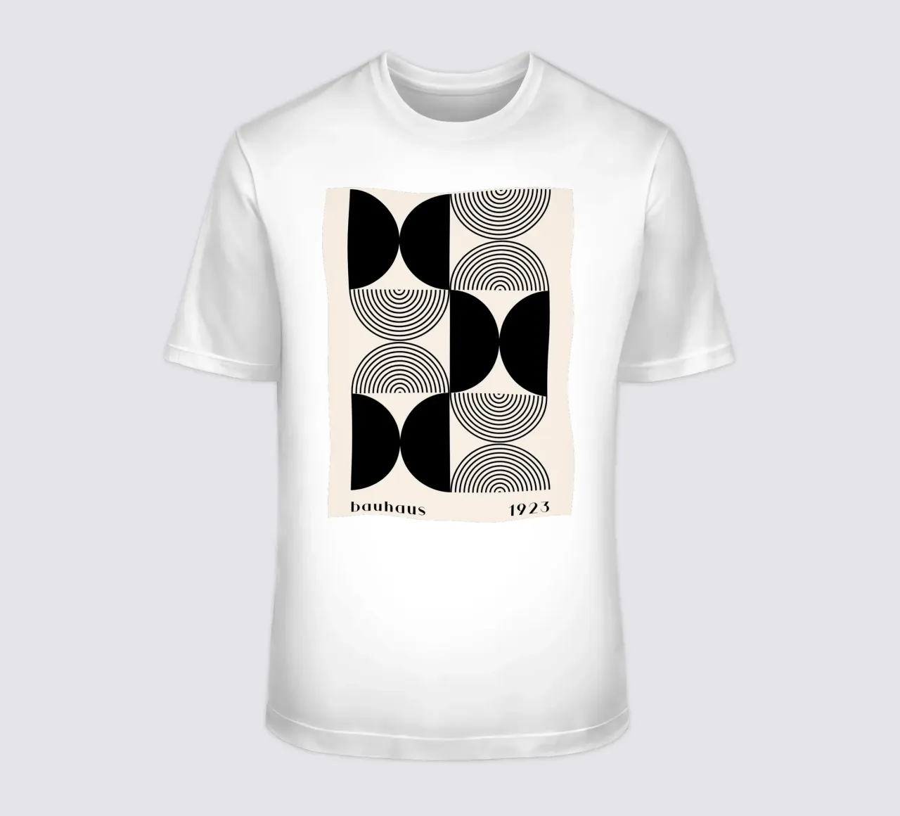 Geometria Bauhaus - Poster di design grafico astratto t-shirt da Whole©