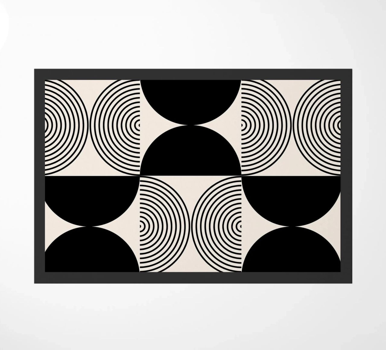Geometria Bauhaus - Poster di design grafico astratto zerbino da Whole©