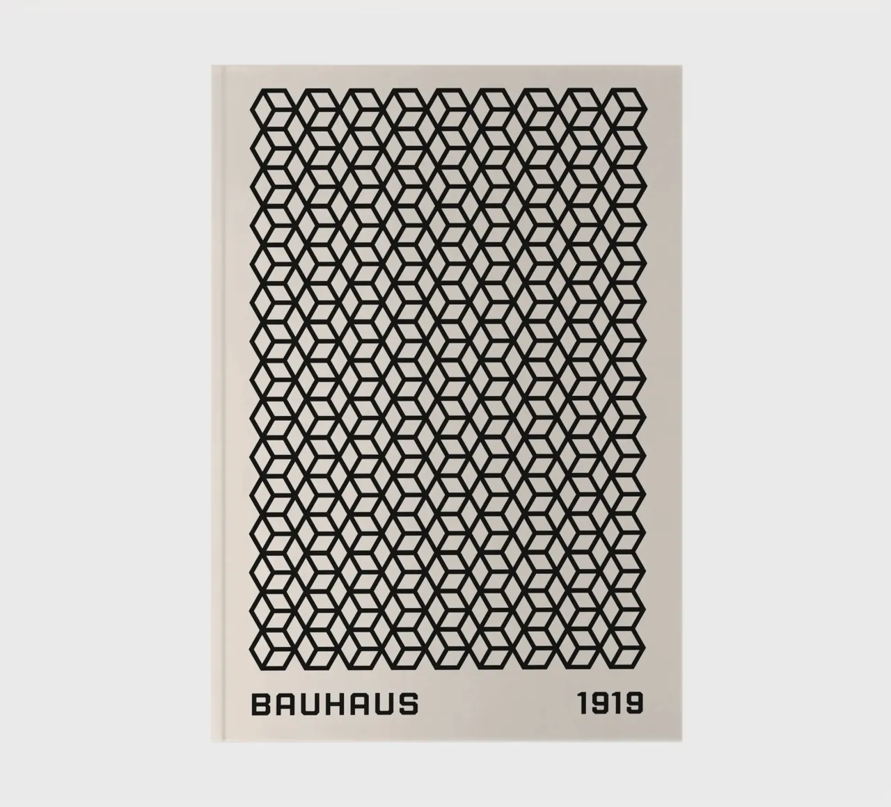 Bauhaus geometric pattern - Timeless design notebook by Whole©