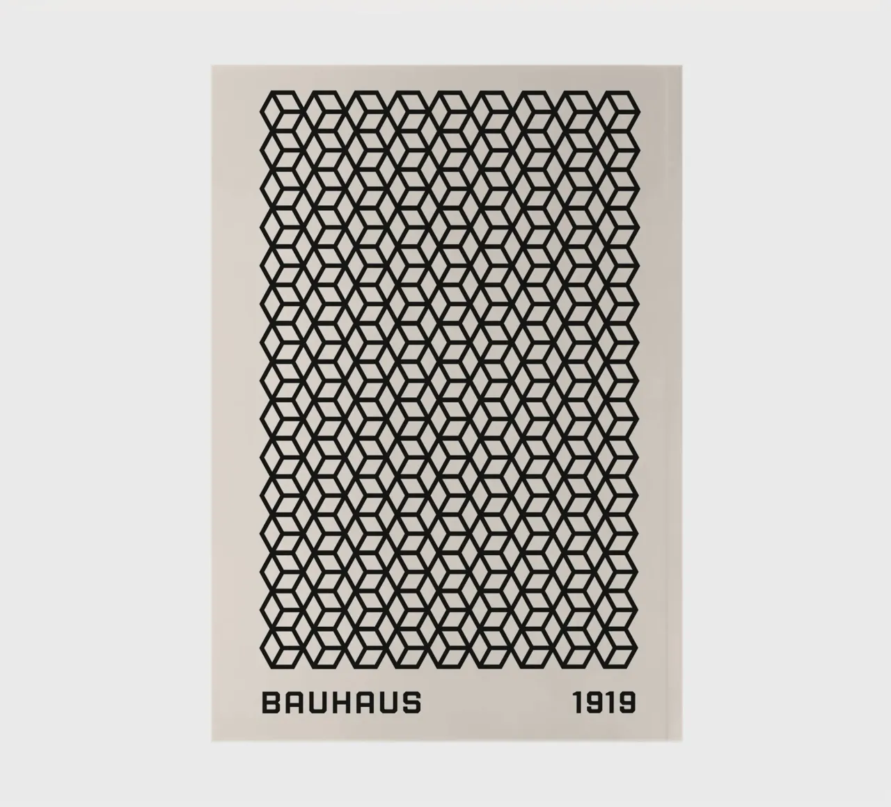 Bauhaus geometric pattern - Timeless design notebook by Whole©