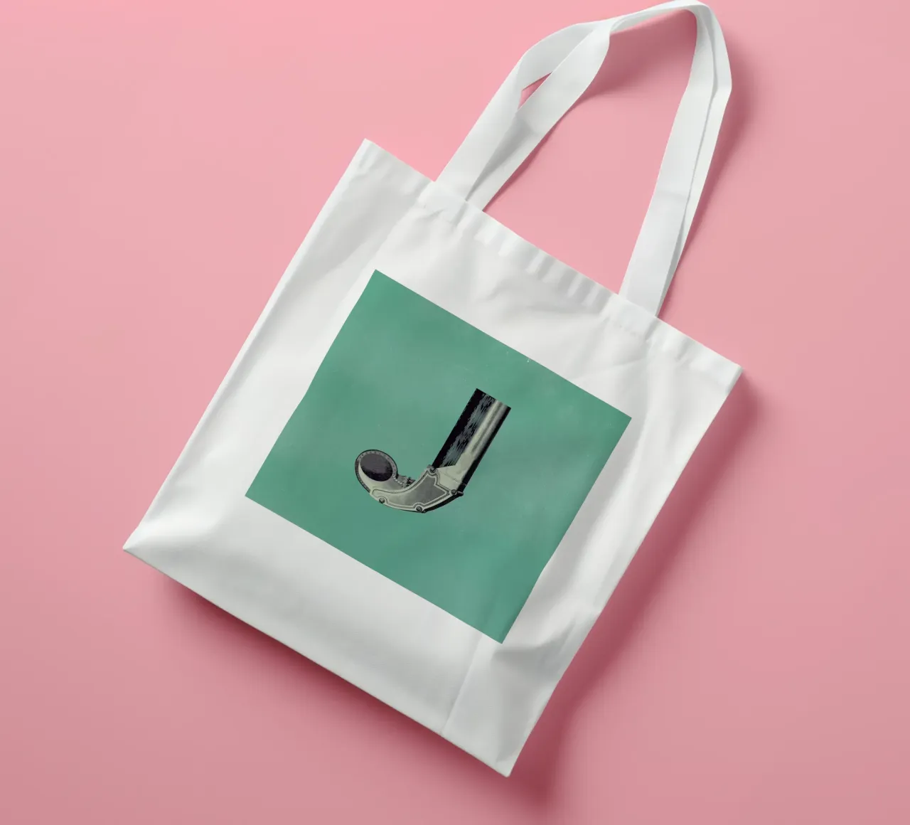 Steampunk Alphabet Letter J tote bag by Birgit Palma