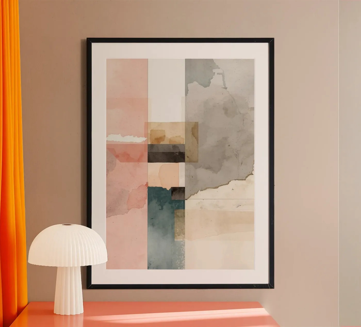 Soft Geometry poster by EINFACH.UEBEL