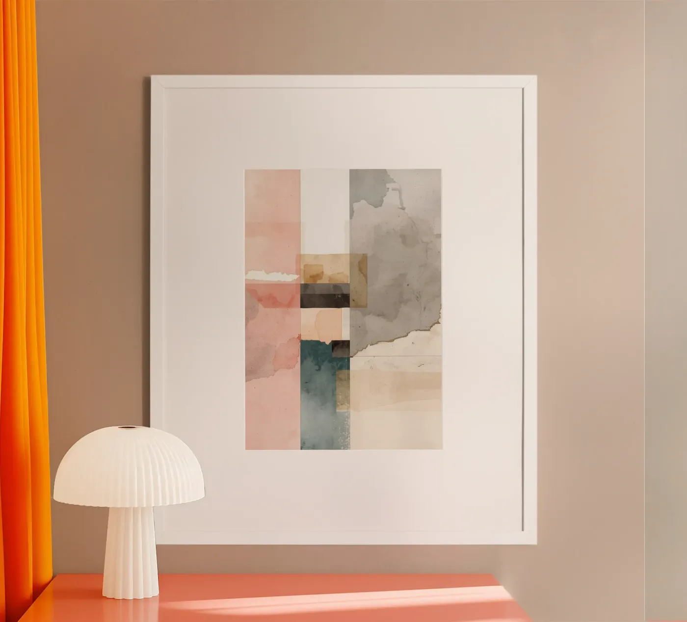 Soft Geometry poster by EINFACH.UEBEL