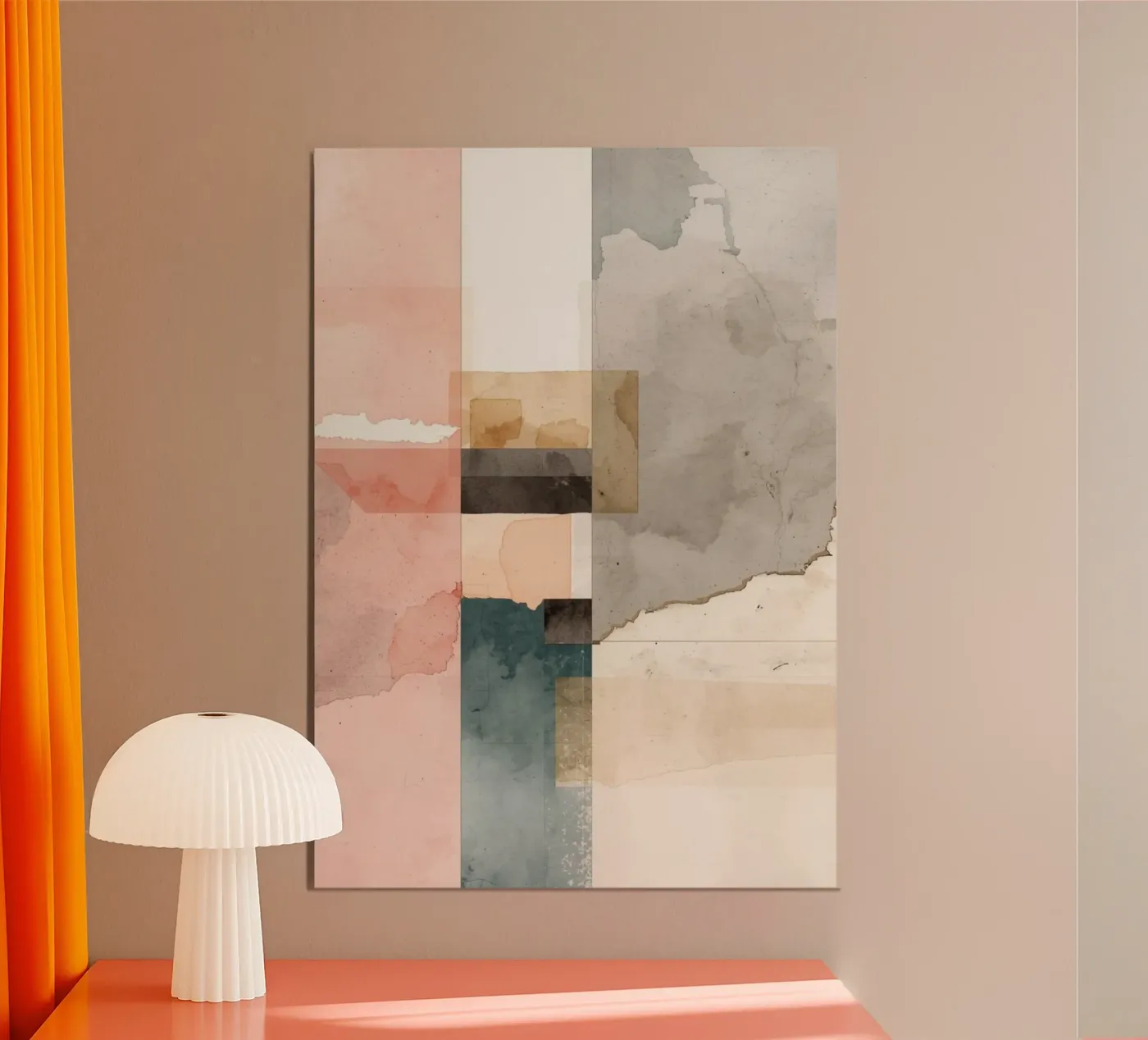 Soft Geometry poster by EINFACH.UEBEL