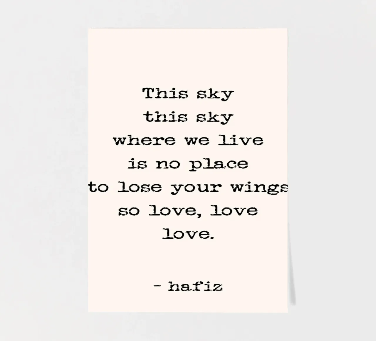 This sky where we live quote sticker sheet by Paigaam Studio