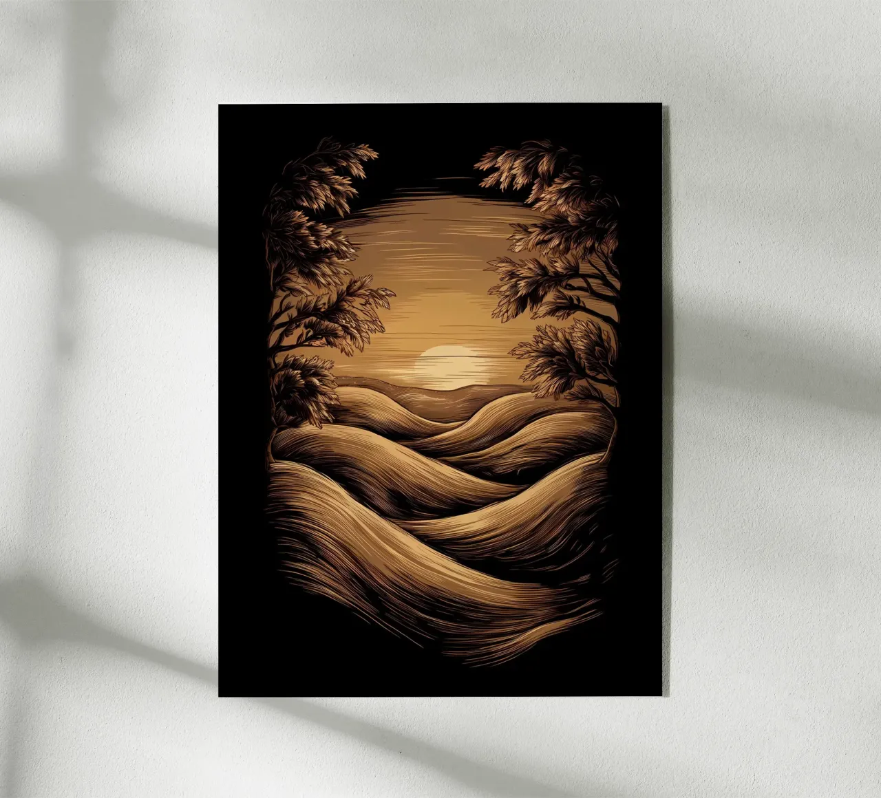 Tramonto sereno plexiglass da Artistic-shop
