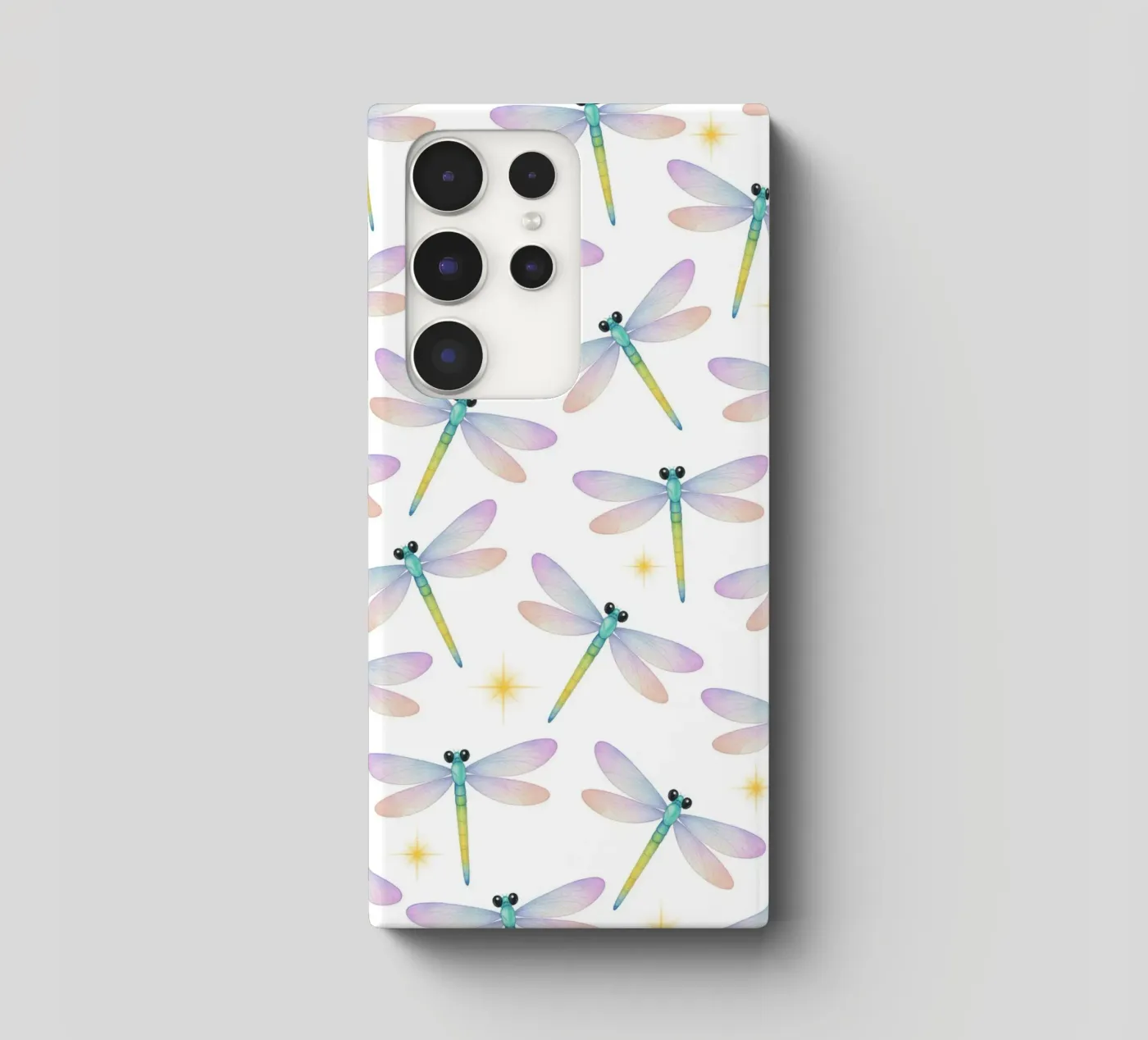 Dragonflies pattern cover samsung da Happypatterns