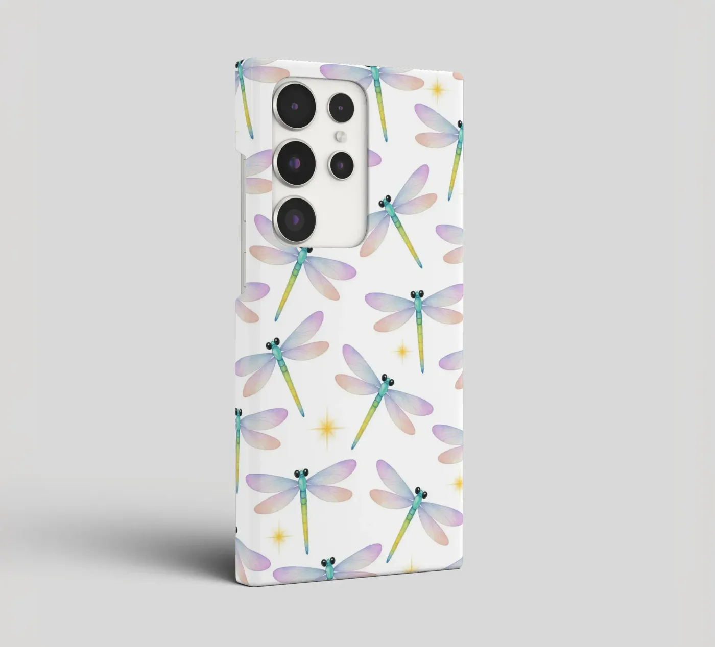 Dragonflies pattern cover samsung da Happypatterns