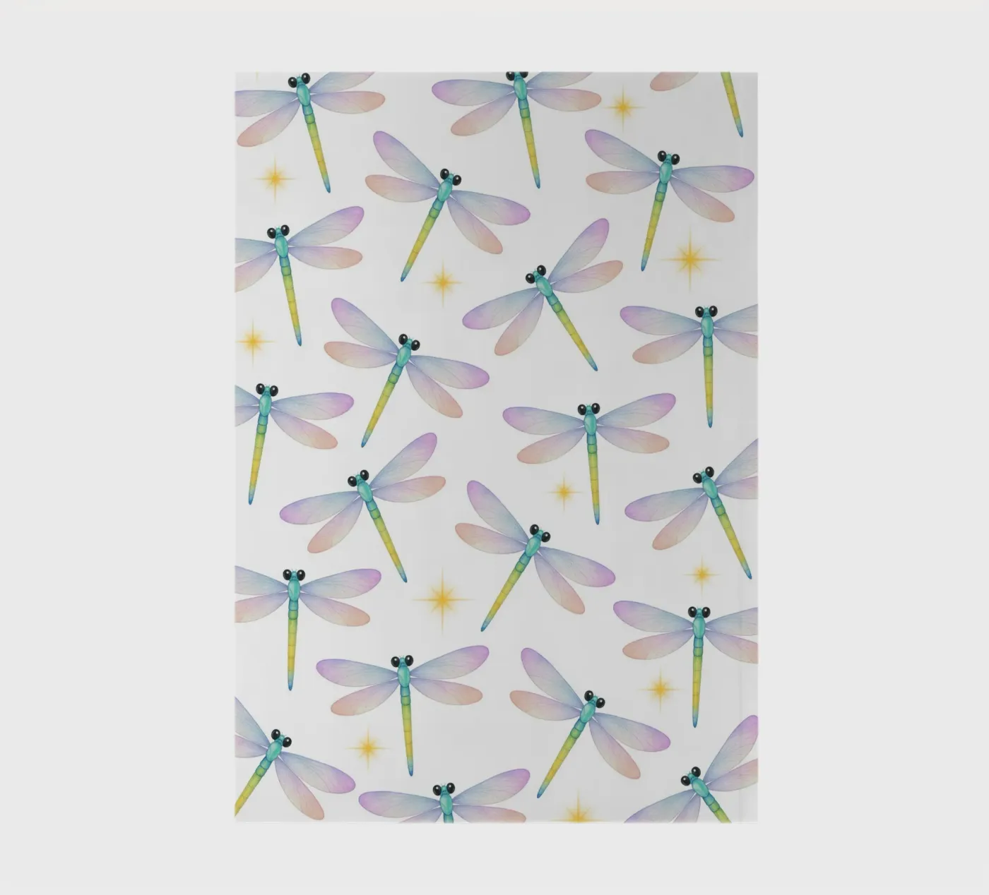 Dragonflies pattern notebook by Happypatterns