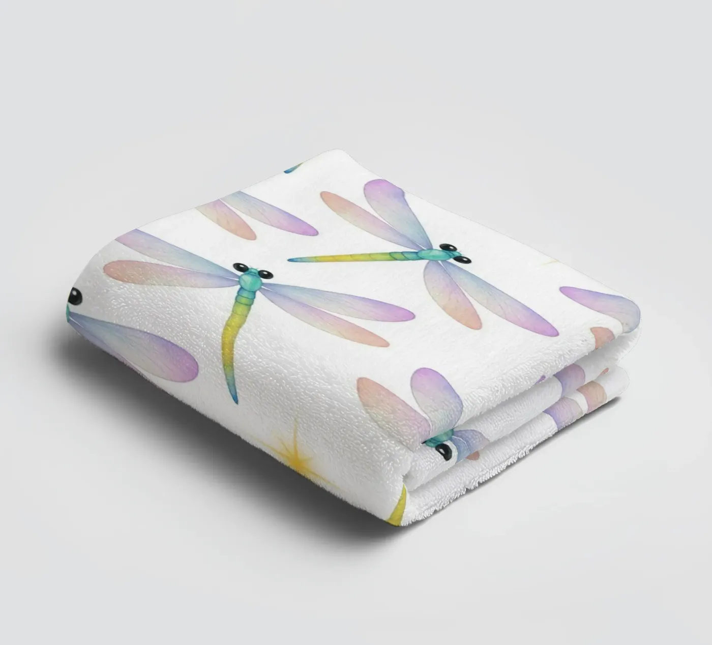 Dragonflies pattern Handtuch von Happypatterns