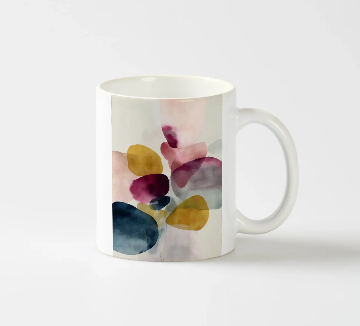 Soft Collision ceramic mug by Hazia