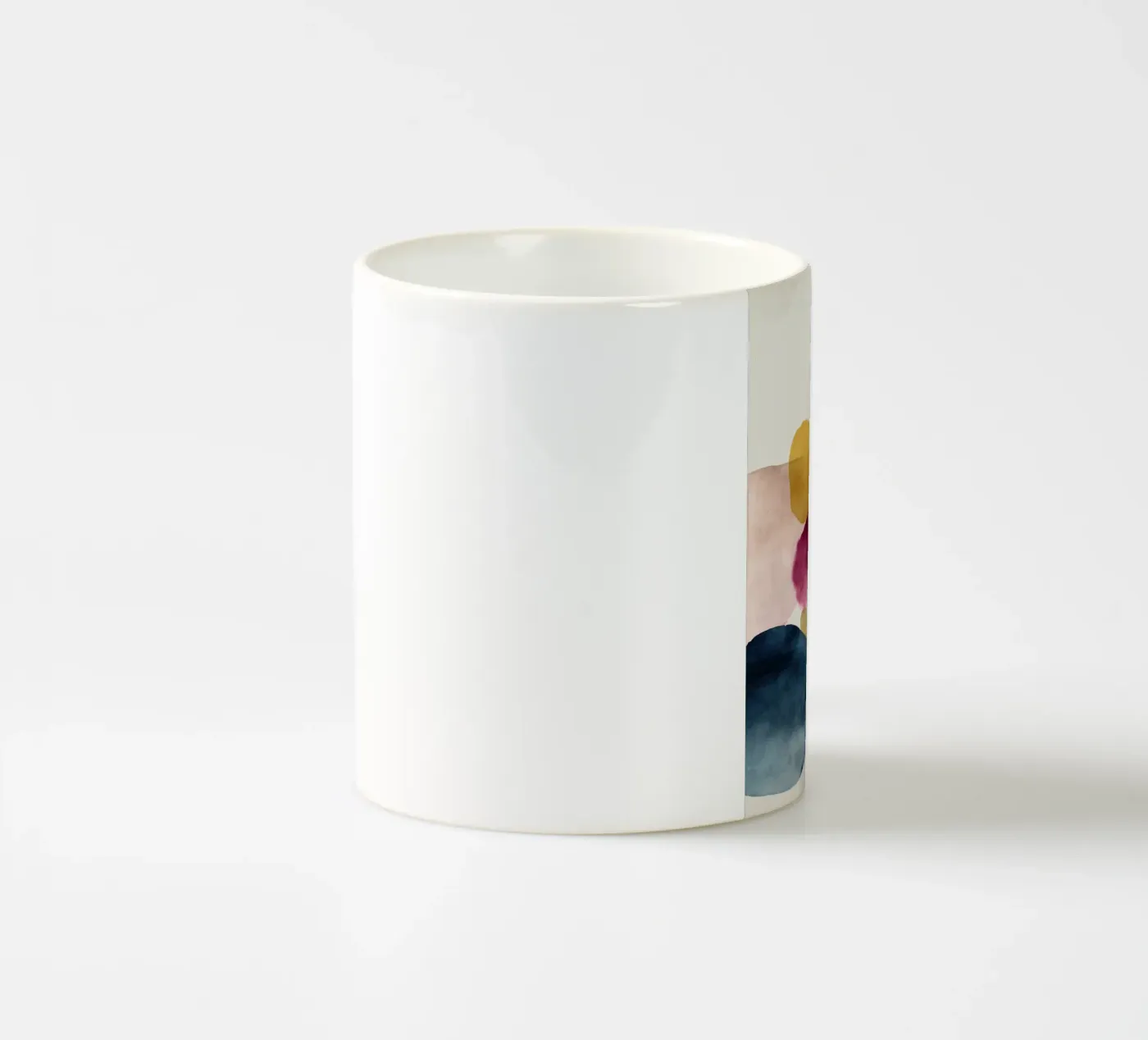 Soft Collision ceramic mug by Hazia