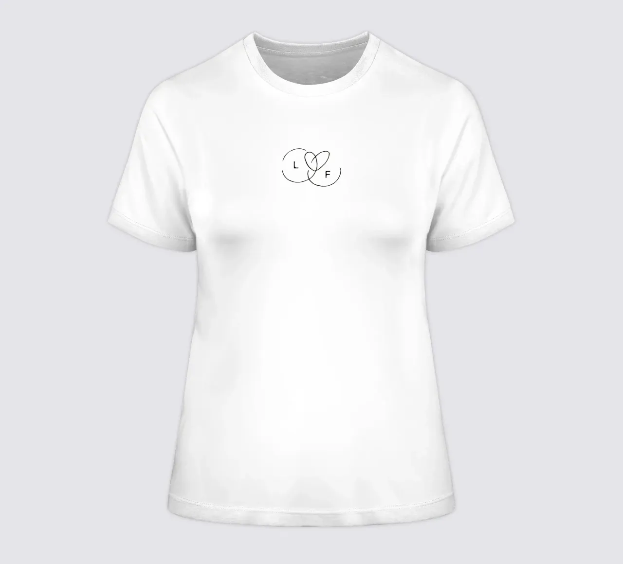 Eternal heart women's fitted t-shirt by Kartenliebe