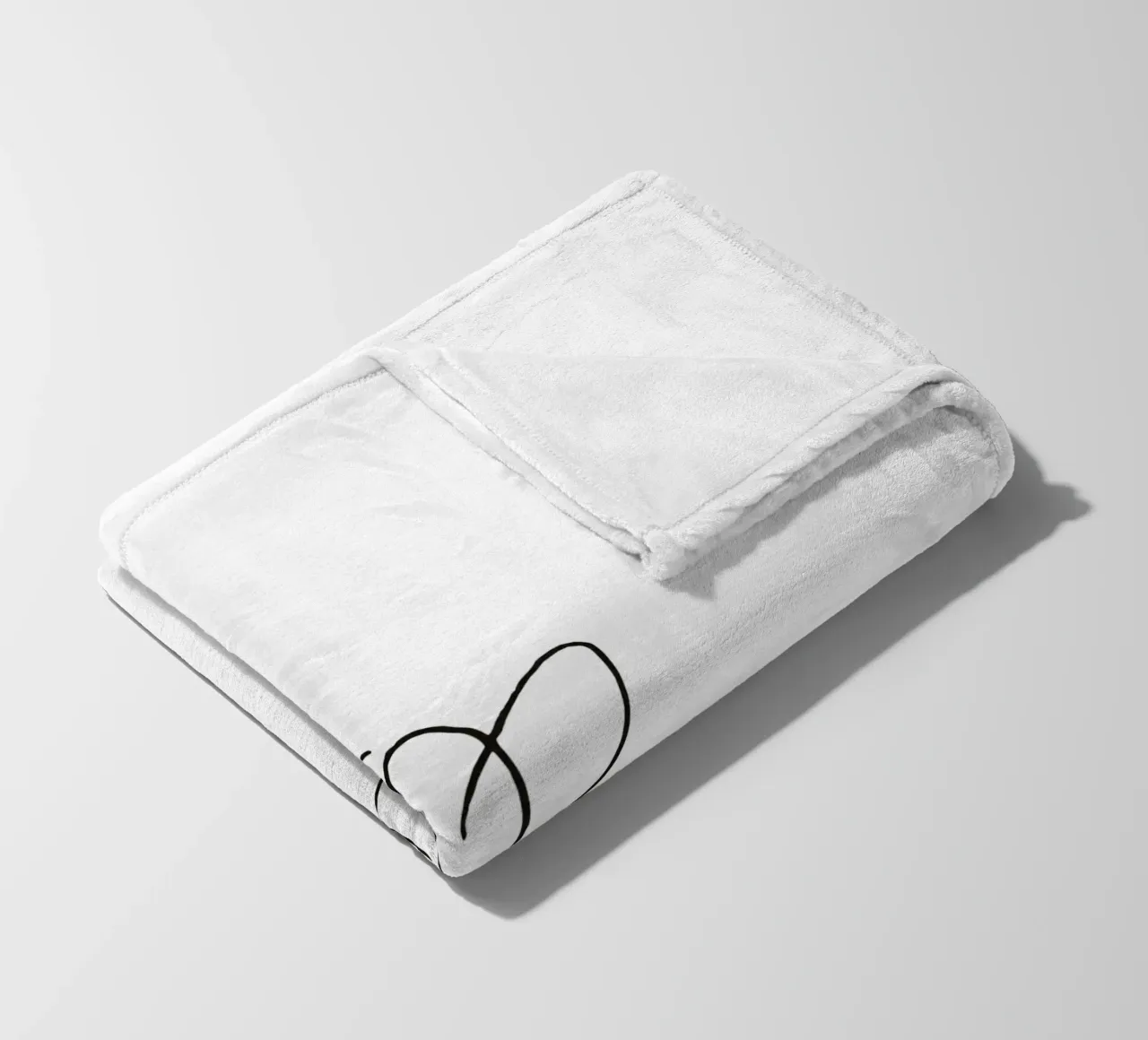 Cuore eterno coperta in pile da Kartenliebe