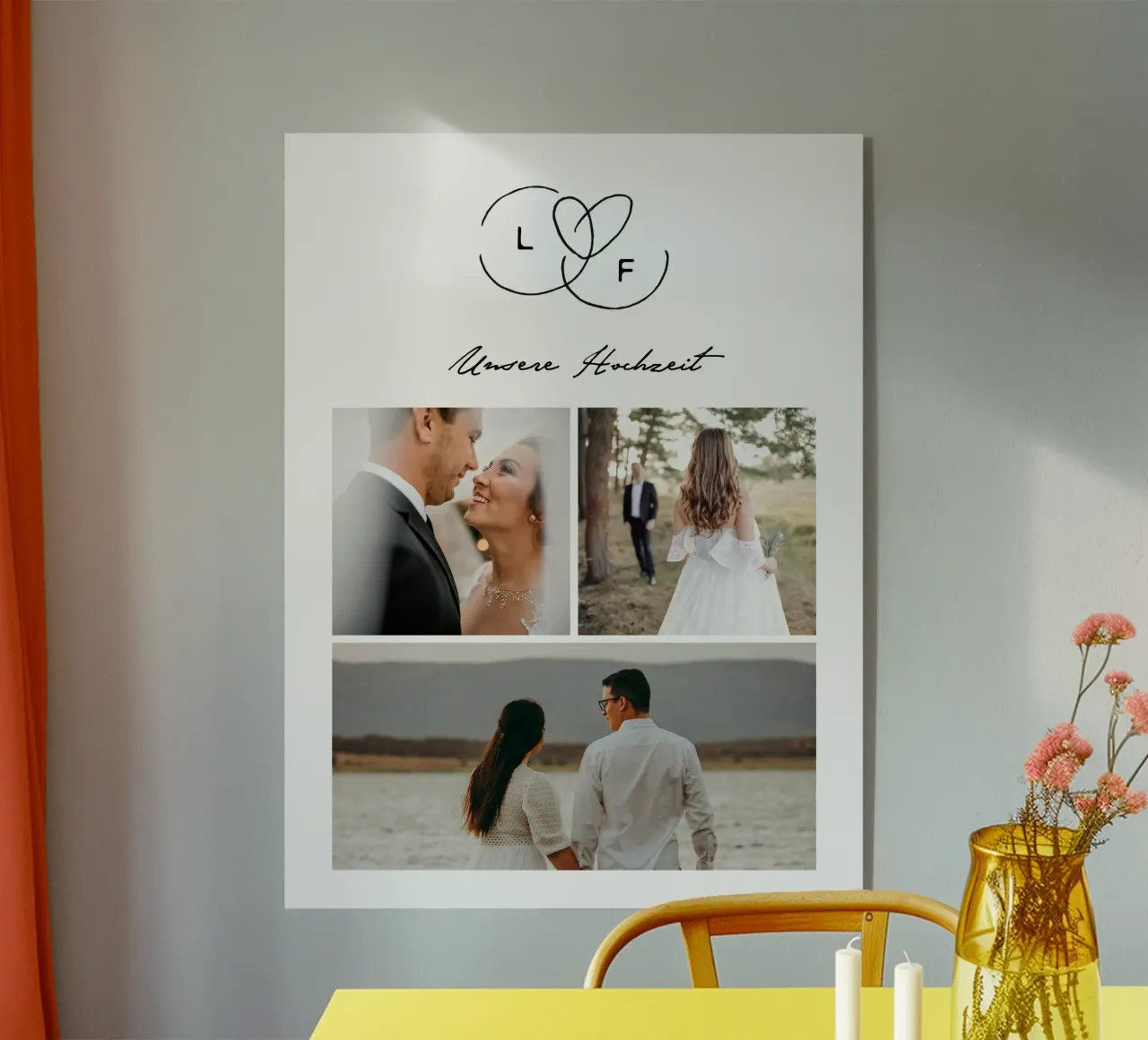 Cuore eterno plexiglass da Kartenliebe