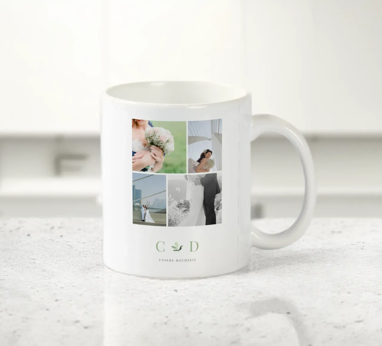 Simple Green tazza in ceramica da Kartenliebe