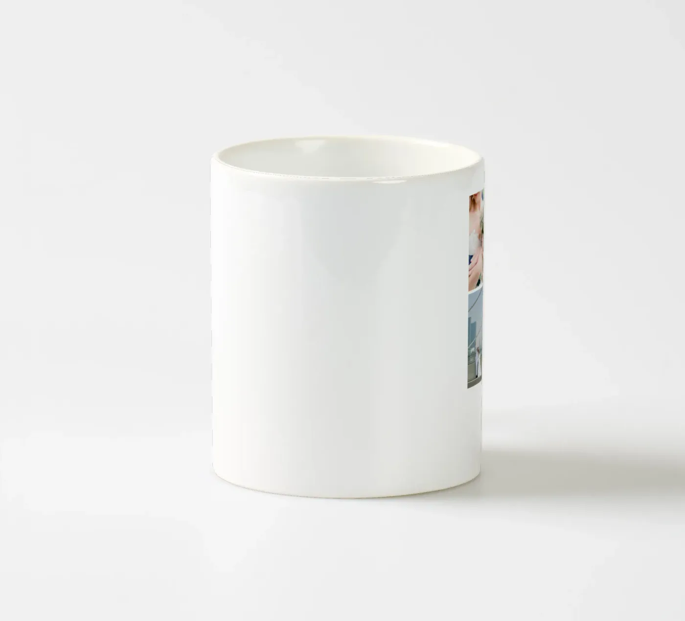 Simple Green ceramic mug by Kartenliebe