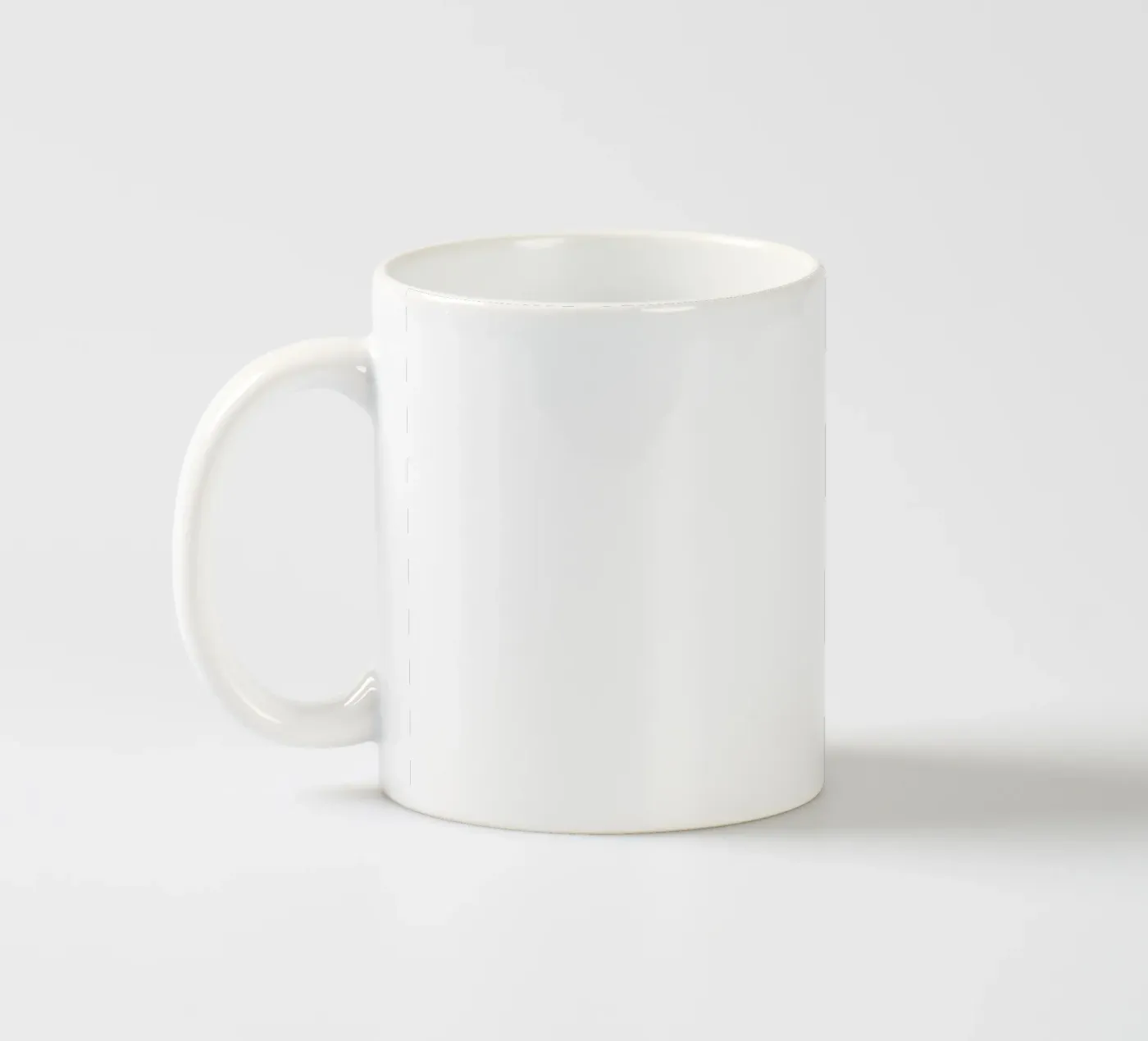Simple Green ceramic mug by Kartenliebe
