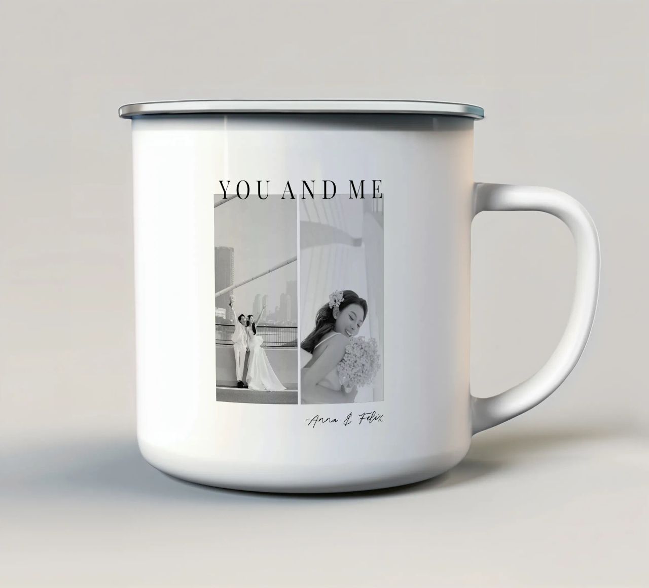 Edditorial Style tazza in smalto da Kartenliebe