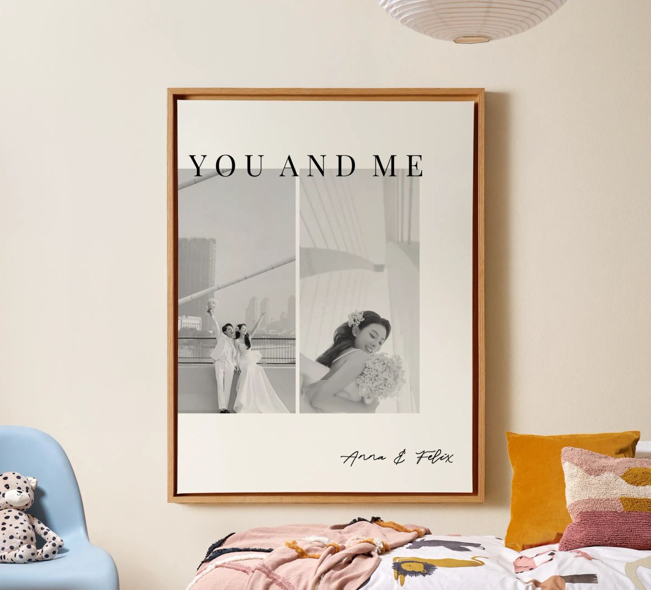 Edditorial Style canvas van Kartenliebe