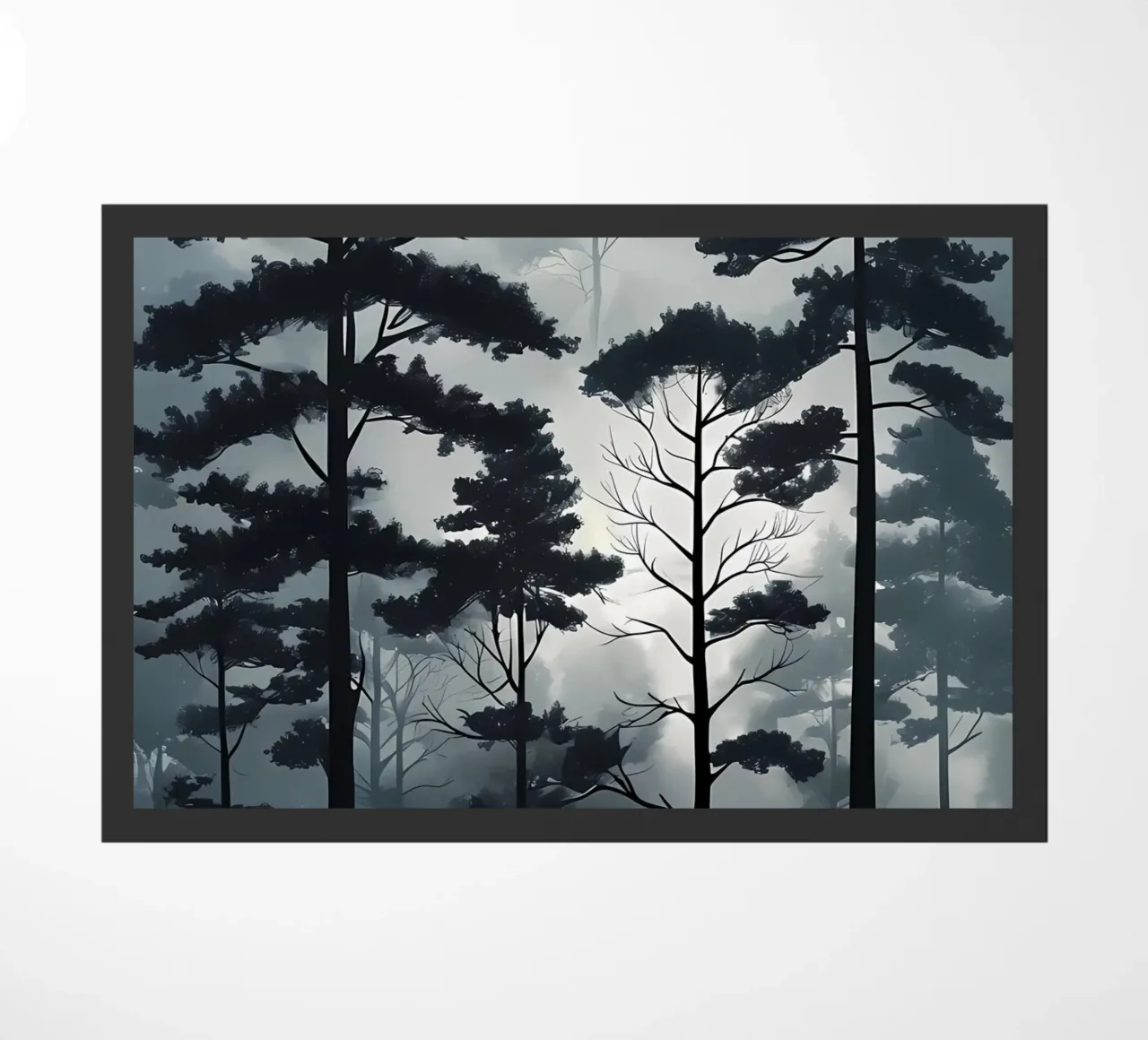 Pini nebbiosi zerbino da Artistic-shop