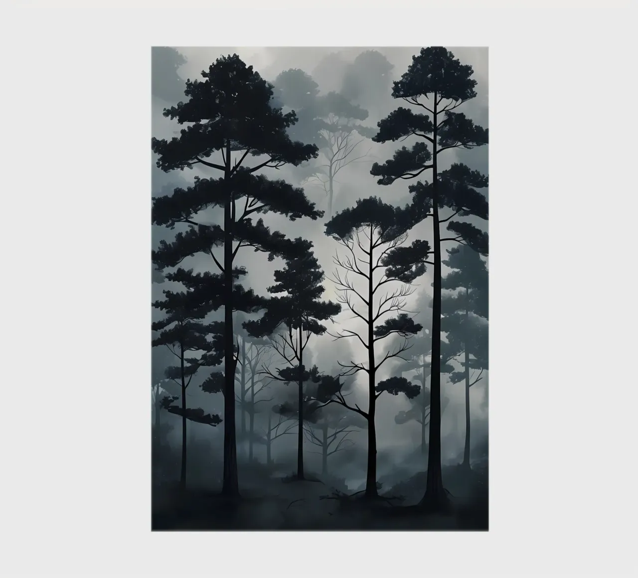 Misty Pines notebook by Artistic-shop