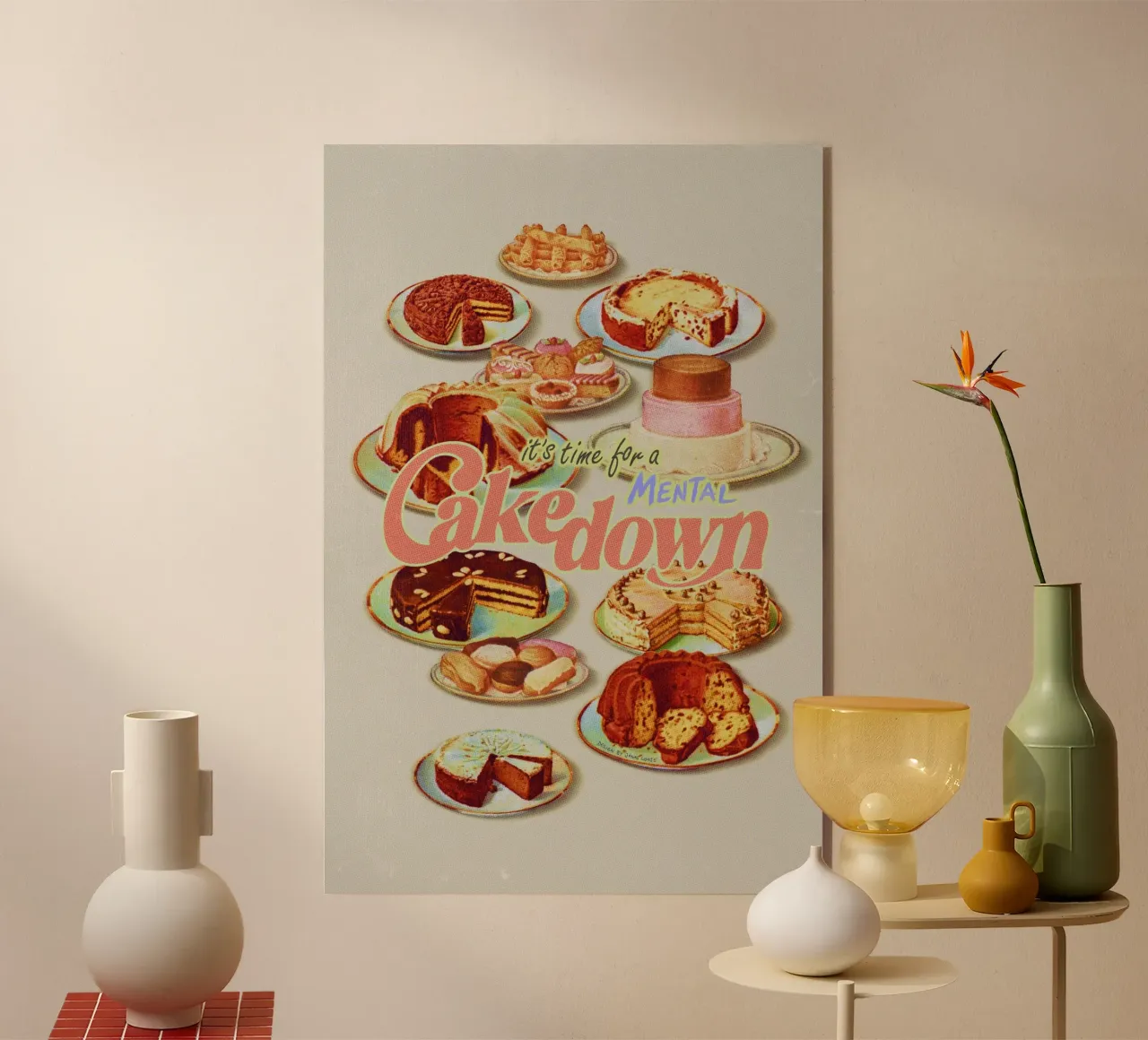 Mental Cakedown plexiglass da Jonas Loose