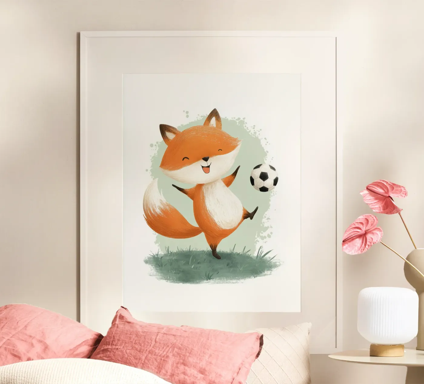 Soccer Fox poster da Solenne