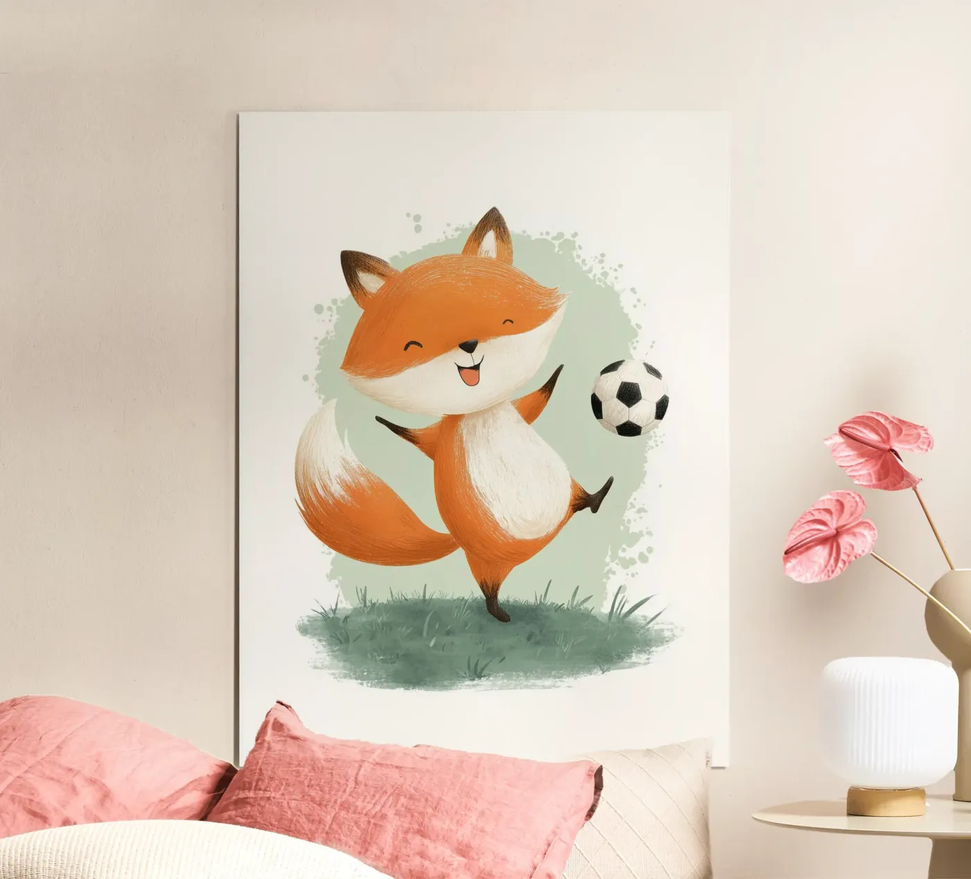 Soccer Fox poster da Solenne