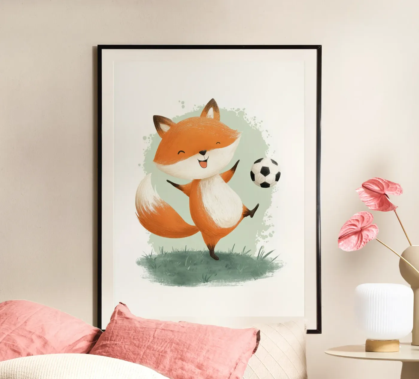 Soccer Fox poster da Solenne