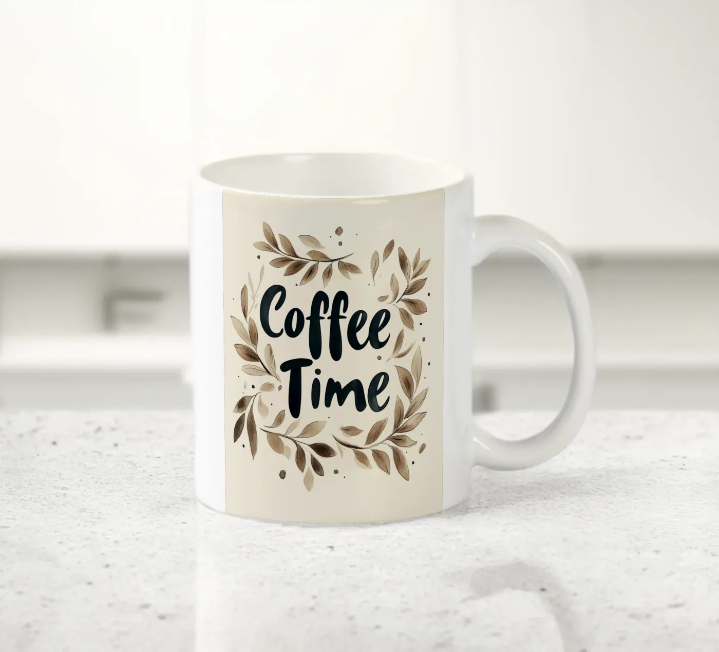 Coffee Time ceramic mug by treechild