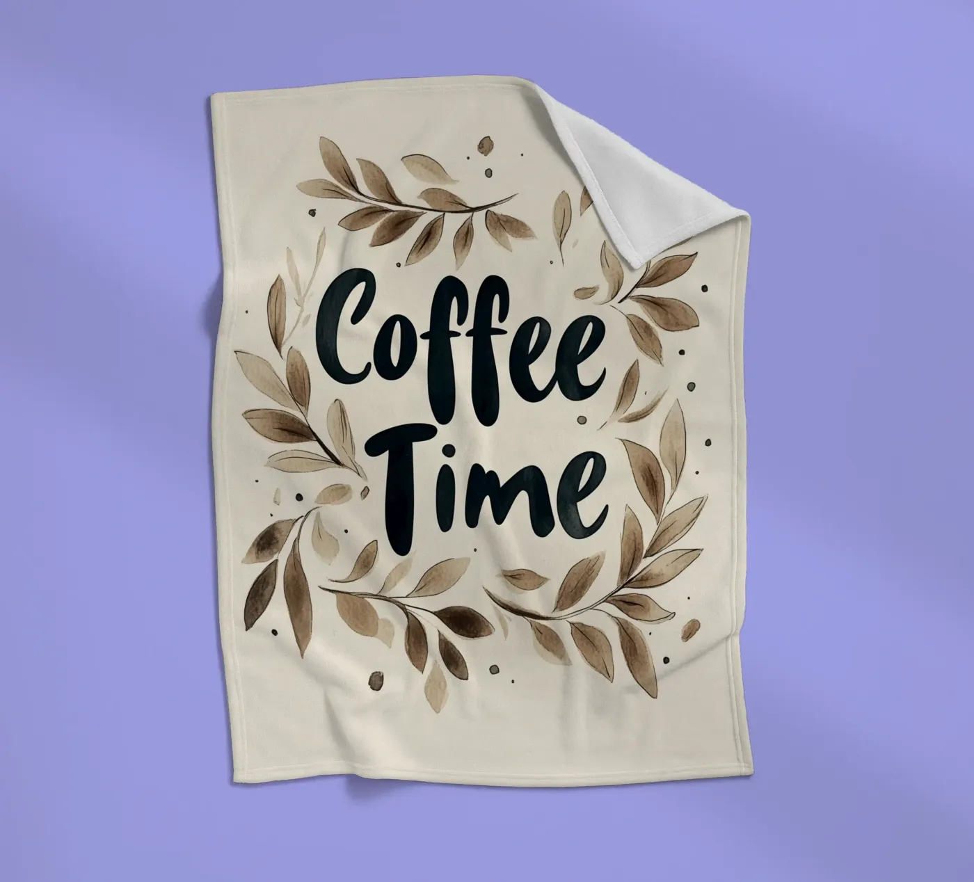 Coffee Time Fleecedecke von treechild