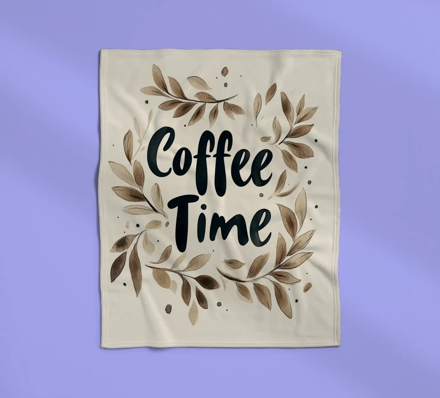 Coffee Time Fleecedecke von treechild