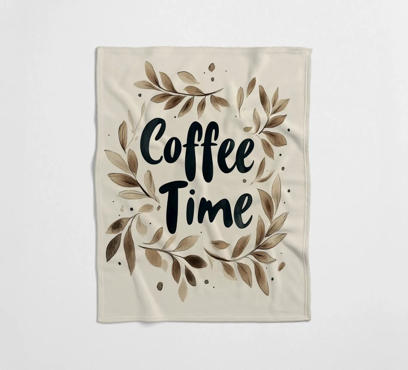 Coffee Time Fleecedecke von treechild