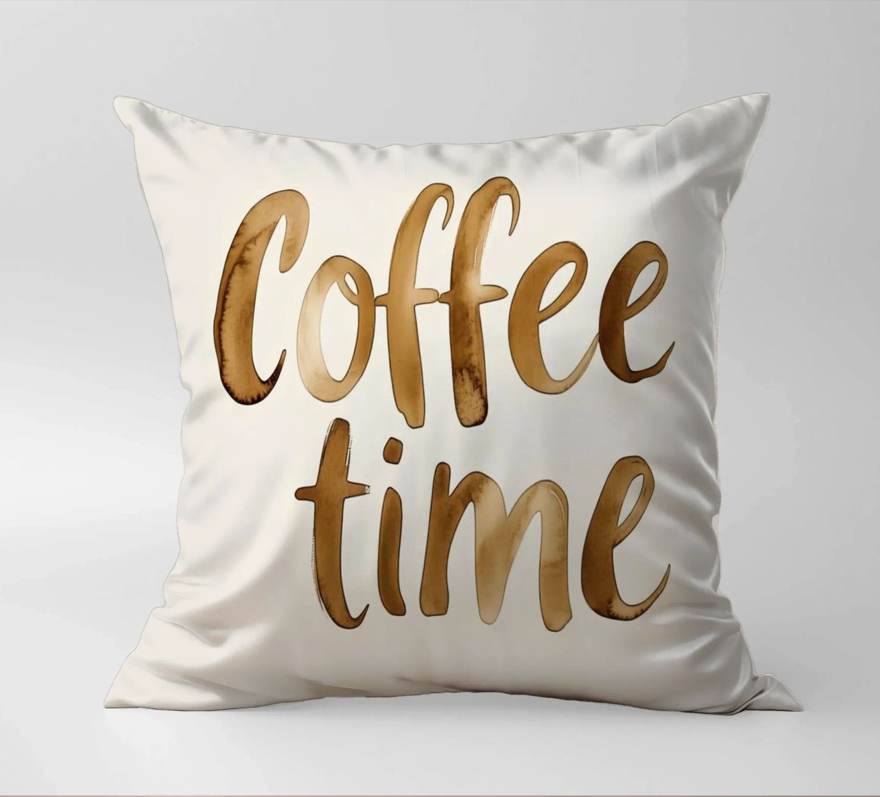 Coffee Time (Version 2) cuscino da treechild