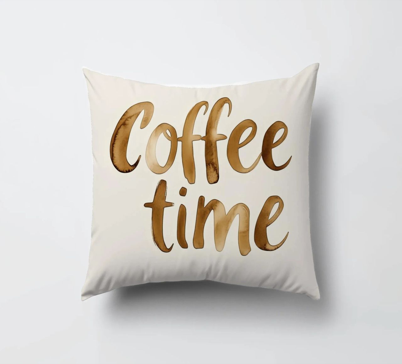 Coffee Time (Version 2) cuscino da treechild
