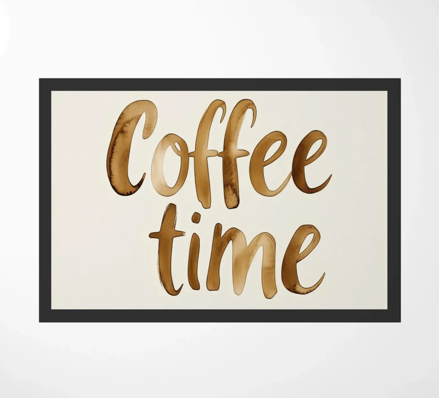 Coffee Time (Version 2) doormat by treechild