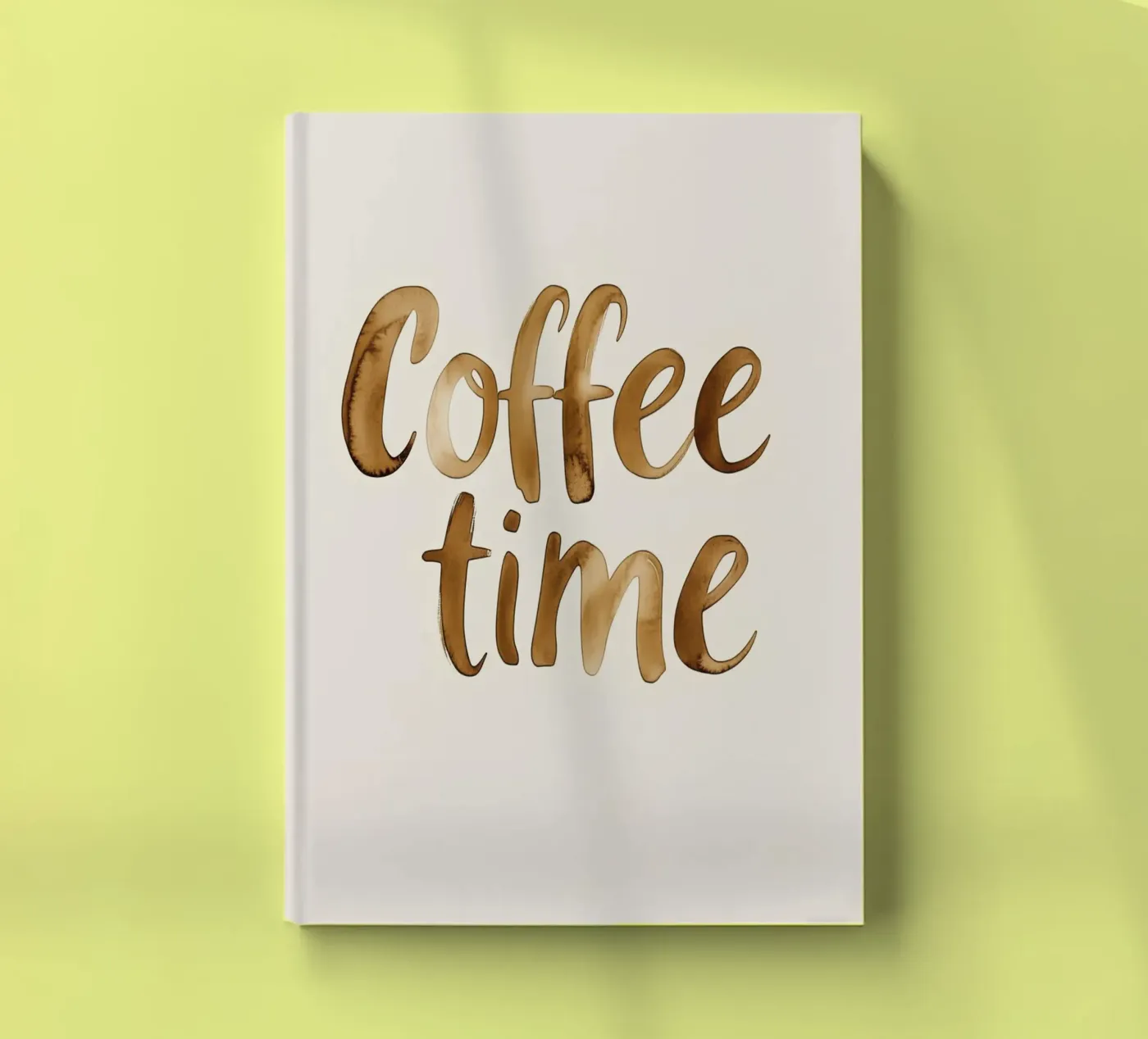 Coffee Time (Version 2) notebook by treechild