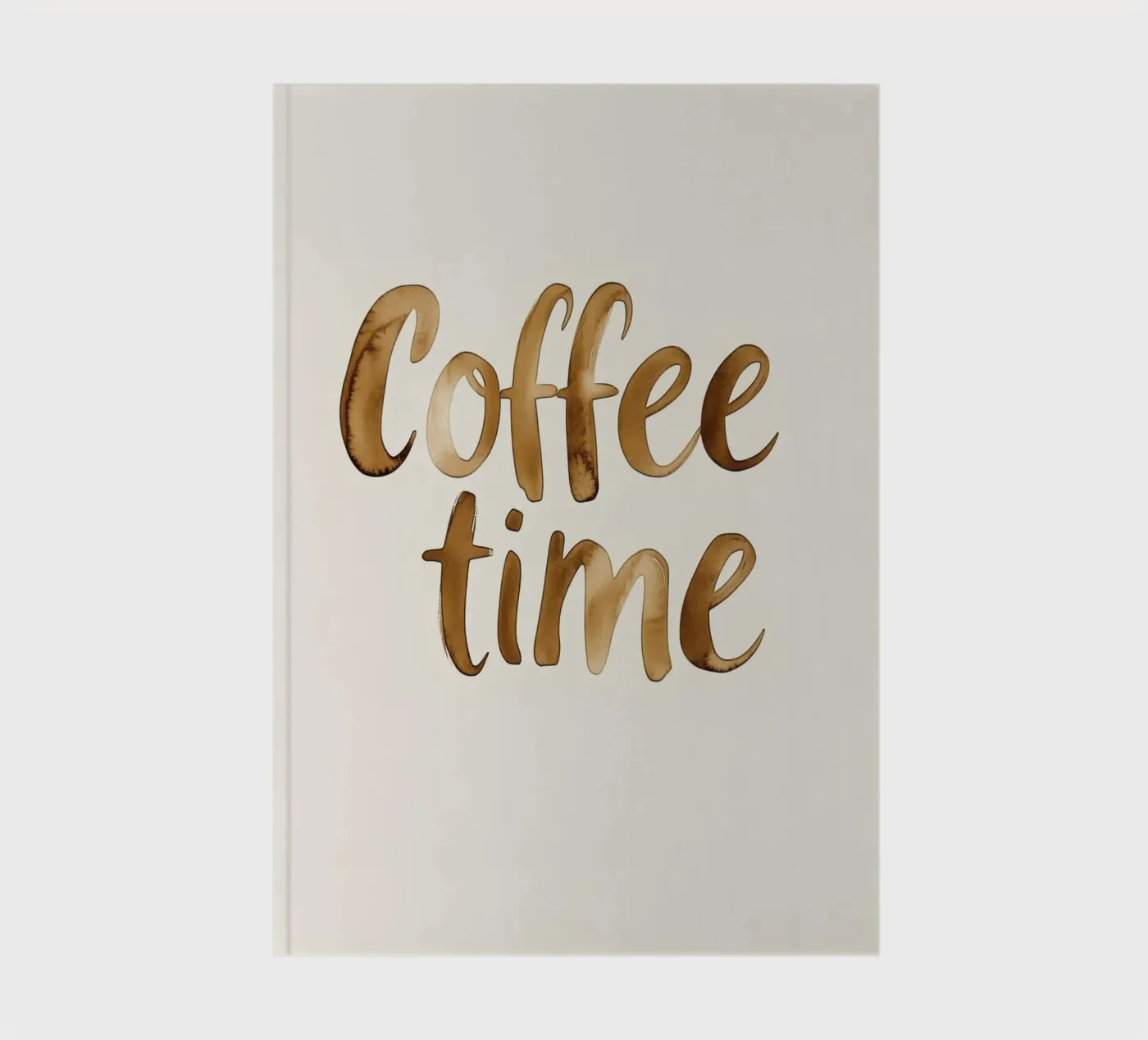Coffee Time (Version 2) notebook by treechild
