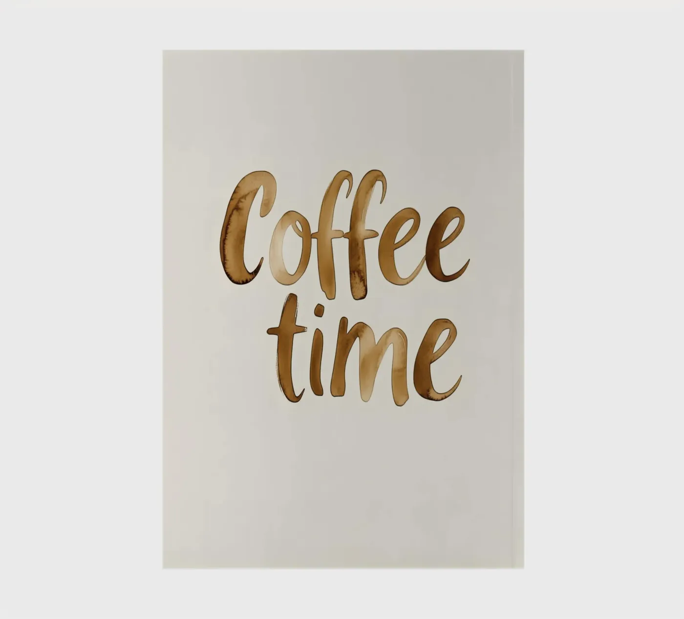 Coffee Time (Version 2) notebook by treechild