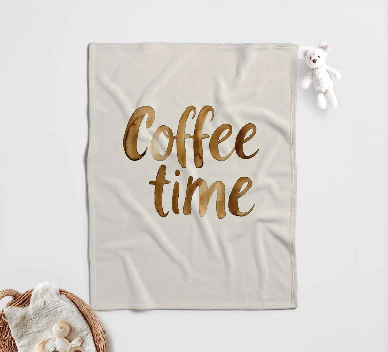 Coffee Time (Version 2) coperta in pile da treechild