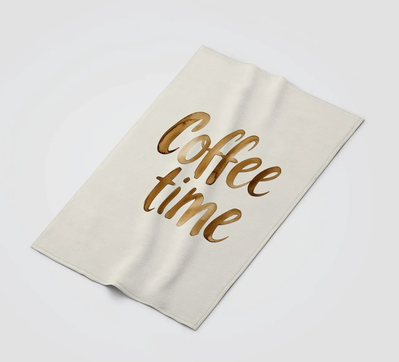 Coffee Time (Version 2) manta de franela de treechild