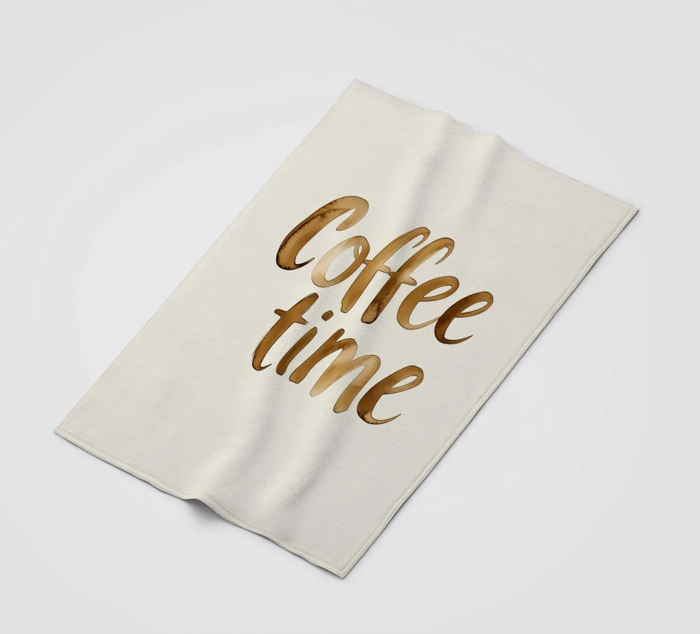 Coffee Time (Version 2) Fleecedecke von treechild