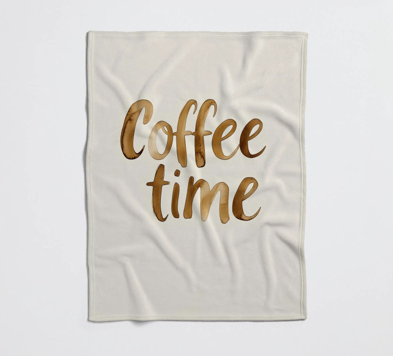 Coffee Time (Version 2) coperta in pile da treechild