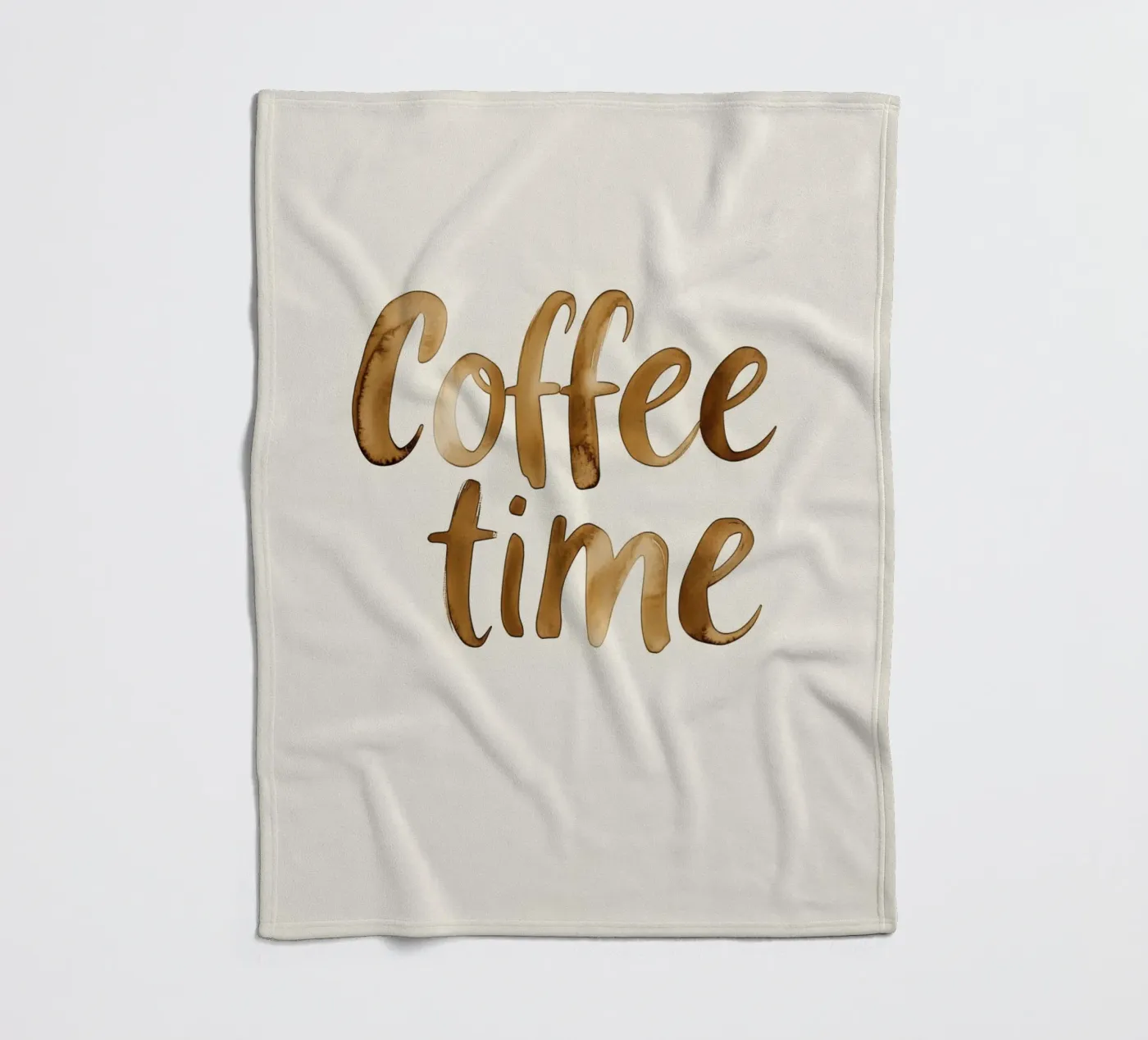 Coffee Time (Version 2) Fleecedecke von treechild